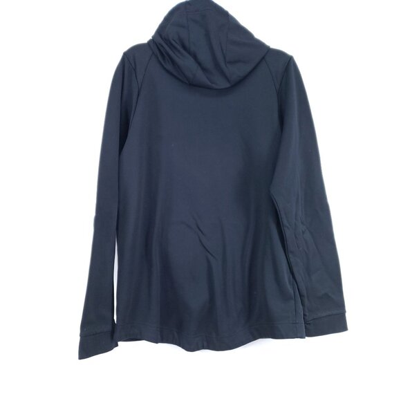 Nike Funnel Neck Hooded Sweatshirt Men's Size Medium Black - Picture 2 of 7